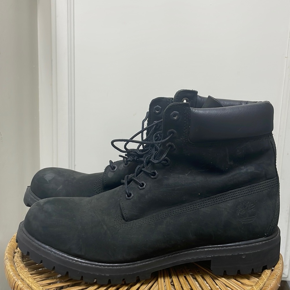 All black mens timberlands